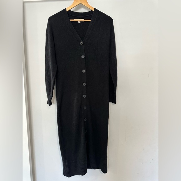 Loft Maxi Cardigan Dress Lightweight Sweater - Picture 1 of 4